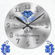 Sapphire 65e anniversaire Mariage Idées cadeaux Ho
