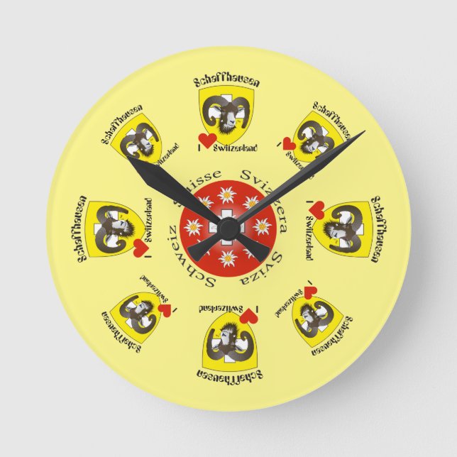 Horloge Ronde Schaffhouse - Suisse - Suisse - Svizzera (Recto)