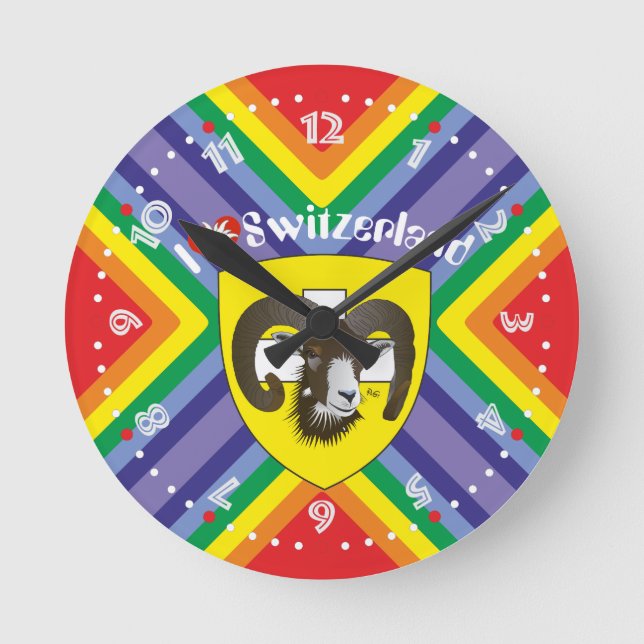 Horloge Ronde Schaffhouse - Suisse - Suisse - Svizzera (Recto)