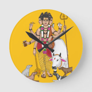Horloge Ronde Seigneur Dattatreya T