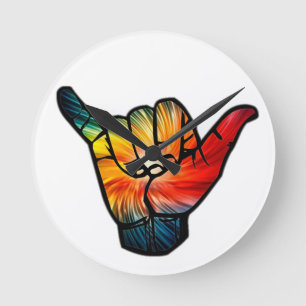 Horloge Ronde Shaka Rainbow
