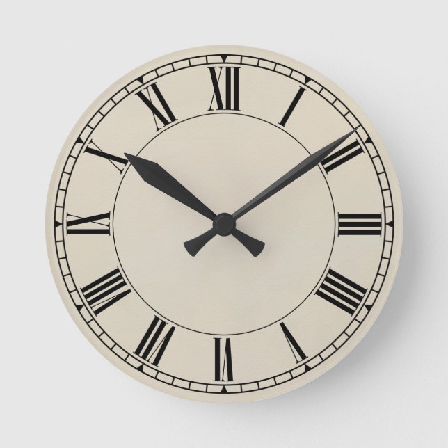 Horloge Ronde Shaker Style 02 (Recto)