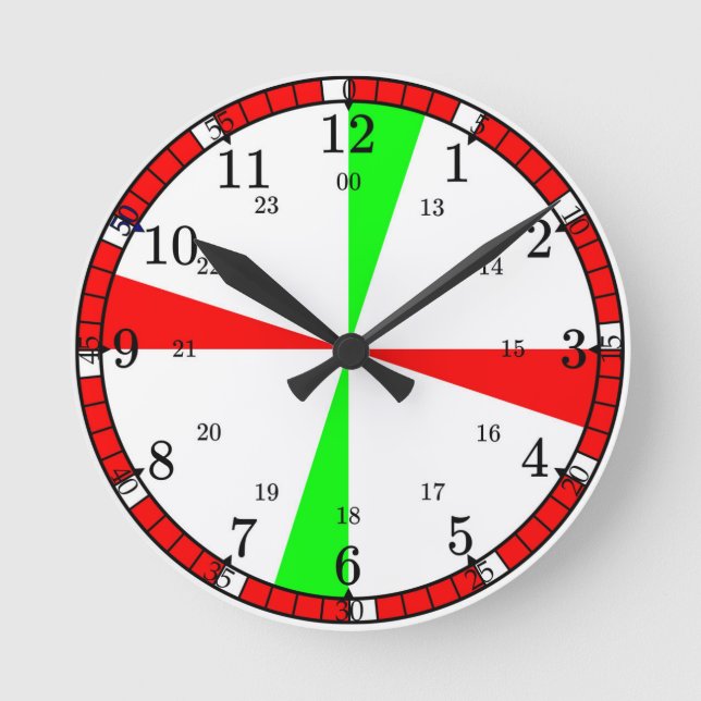 Horloge Ronde Shi's radio room clock. (Recto)