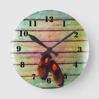Horloge Ronde Shoe drawing