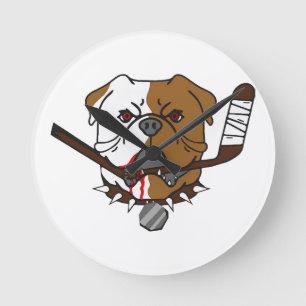 Horloge Ronde SHORESY Bulldogs de Sudbury