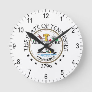 Horloge Ronde signe Tennessee