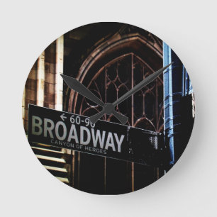 Horloge Ronde Signes de NYC