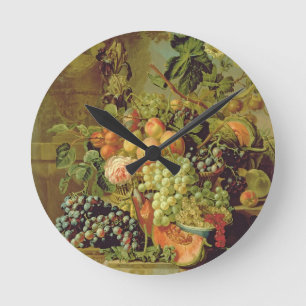 Horloge Ronde Silence Life of Fruit