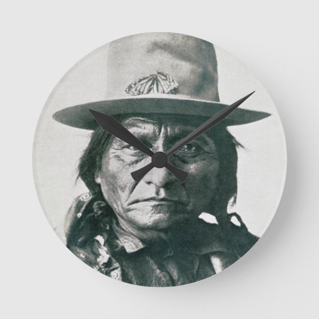 Horloge Ronde Sitting Bull (Recto)