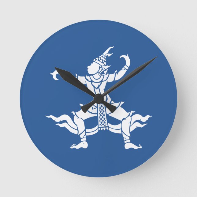 Horloge Ronde SIX Danseuse thaïlandaise ⚠ Thaïlande ⚠ (Recto)
