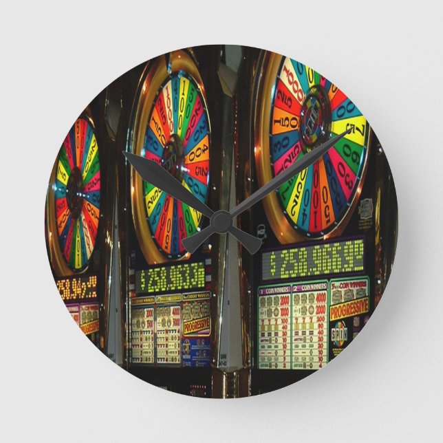 Horloge Ronde SLOTS Las VEGAS (Recto)