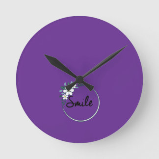 Horloge Ronde Smile Cara