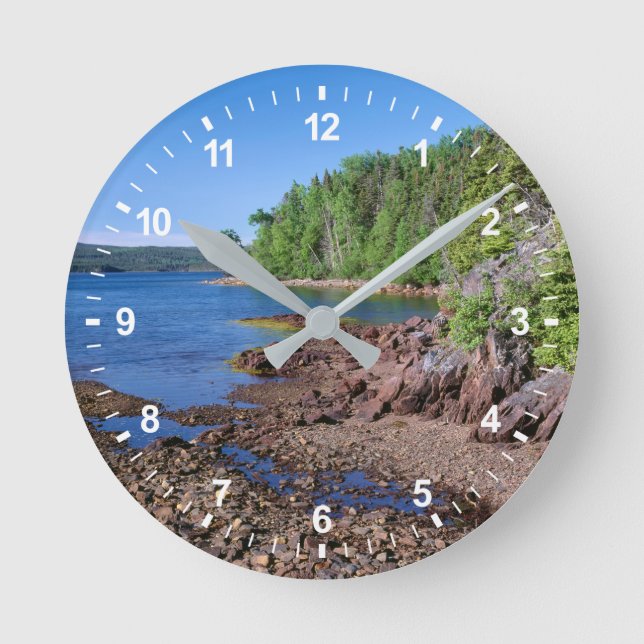Horloge Ronde Sound vertical de Newman (Recto)
