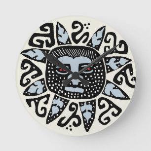 Horloge Ronde Southwest Del Sol Wall Clock