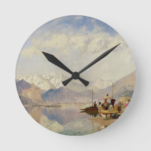 Horloge Ronde Souvenirs du Lago Maggiore, jour du marché à