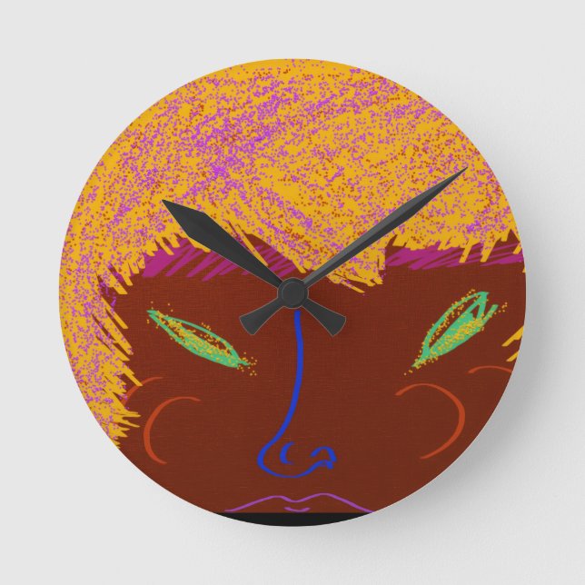Horloge Ronde Sparkling Beauty Queen Bandana (Recto)