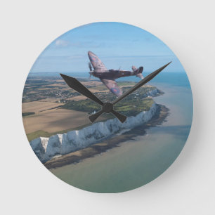 Horloge Ronde Spitfire au-dessus de l'Angleterre