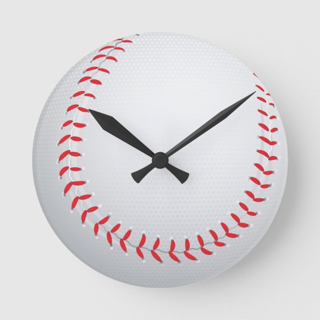 Horloge Ronde Sport de baseball (Recto)