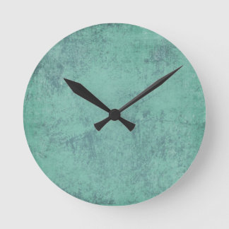 Horloge Ronde SSD_turquoise BÉTON SOLIDE TURQUOISE MODÈLE BA TEX