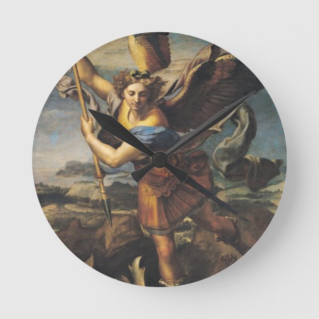 Horloge Ronde St. Michael écrasant le démon, 1518 (Recto)