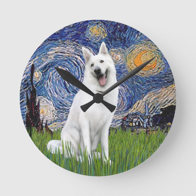 Horloge Ronde Starry Night (Recto)