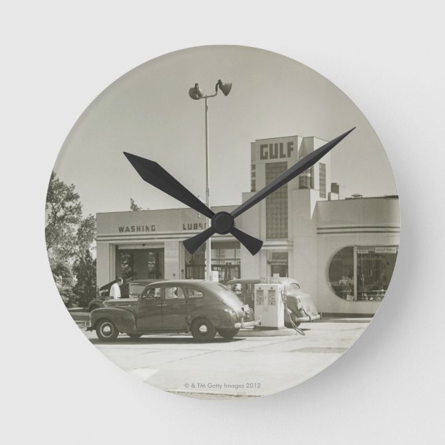 Horloge Ronde Station service (Recto)