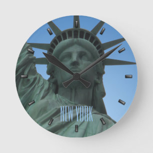 Horloge Ronde Statue de clock New York