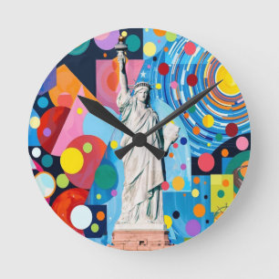 Horloge Ronde Statue de la Liberté