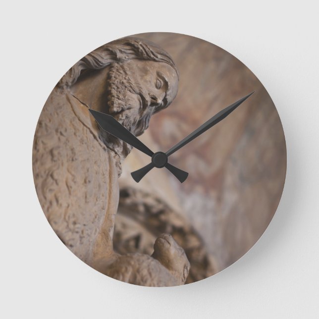 Horloge Ronde Statue de Saint-John le Baptist (Recto)