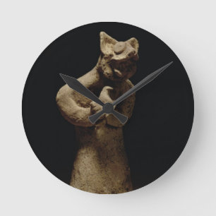 Horloge Ronde Statuette of a Lion-Headed Demon, Mésopotamia, c.5