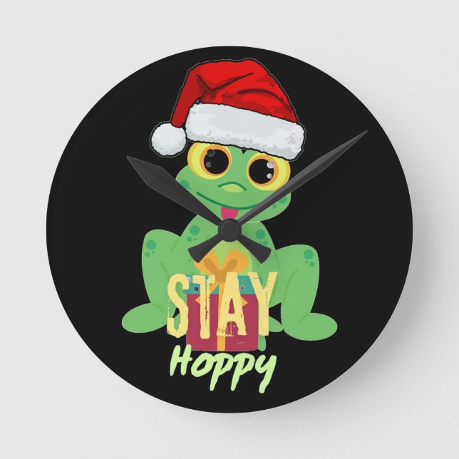 Horloge Ronde Stay Hoppy (Recto)