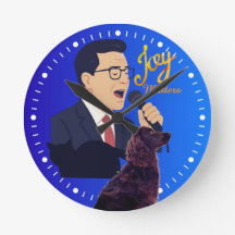 Stephen Colbert chantant avec Benny Mème