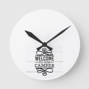 HORLOGE RONDE ***STRIKE UP SOME FUN BOWLER'S*** CLOCK