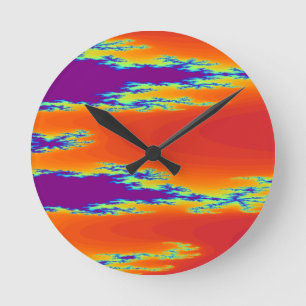 Horloge Ronde Sunrise Wall