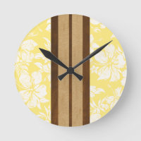 Sunset Beach Surboard Hawaiian Horaires murales