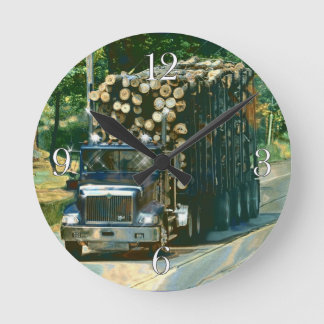 Horloge Ronde Sur l'horloge murale de notation de camion de la