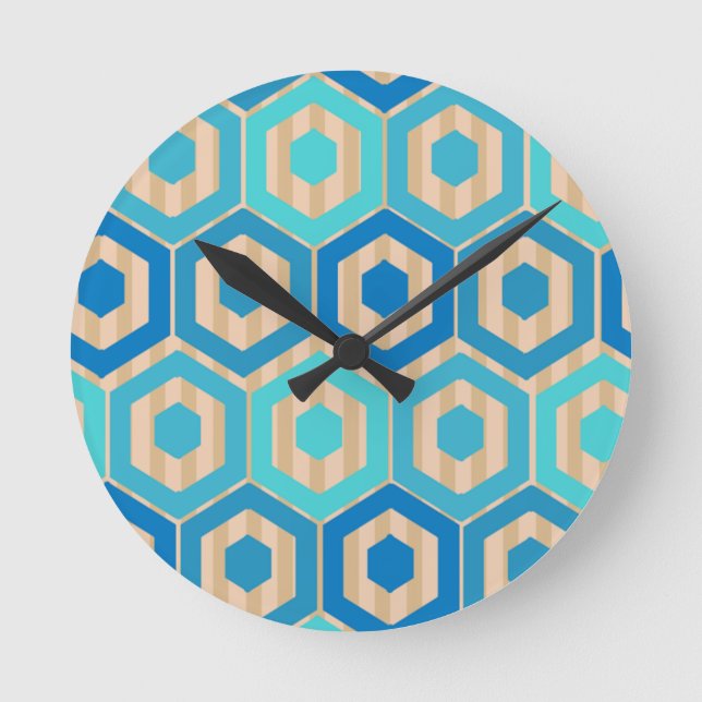 Horloge Ronde Surf et sable (Recto)
