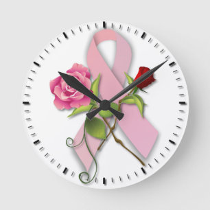 Horloge Ronde Survivant de cancer du sein