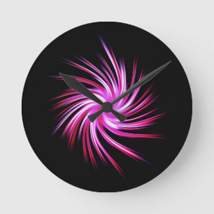Horloge Ronde Swirl