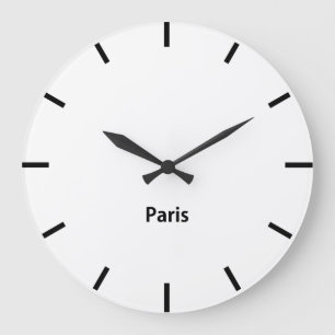 Horloge Ronde Sydney Ville Heure Zone Salle de presse Mur Grande