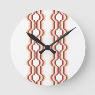 Horloge Ronde Symétrie de vague pêche