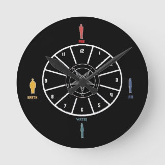 Horloge Ronde Synthétiseur de LaVey