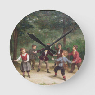 Horloge Ronde T33268 Blind Man's Buff 91316me; enfants; jouer