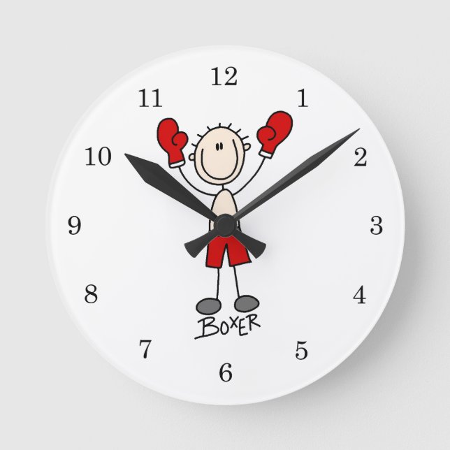 Horloge Ronde T-shirts et cadeaux de la boîte à miniature (Recto)