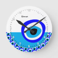 Talisman & Evil Eye Amulet, Turkish / Arabic white