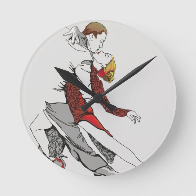 Horloge Ronde Tango romance (Recto)