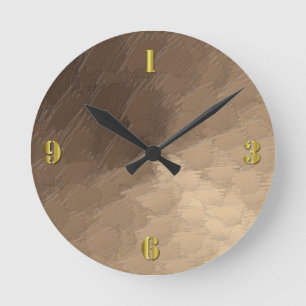 Horloge Ronde Tempête de sable