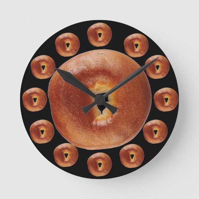 Horloge Ronde Temps bagel (Recto)