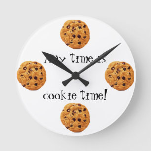 Horloge Ronde Temps de biscuit