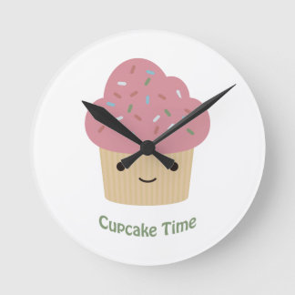 Horloge Ronde Temps de petit gâteau !